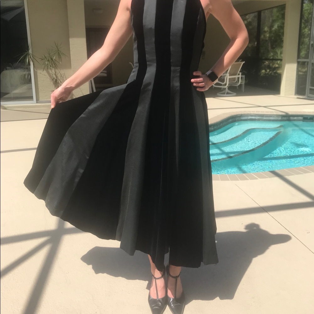 Formal Hollywood Style Tea Length Ball Gown